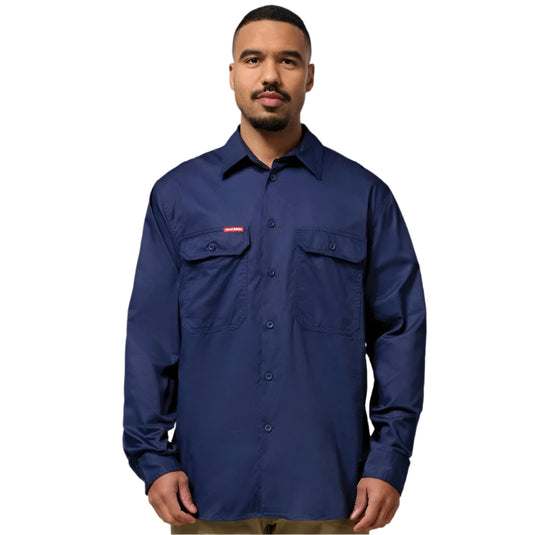 Hard Yakka Y04630 Core Long Sleeve Lightweight Vented Cotton Shirt
