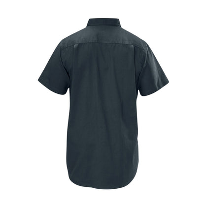 Hard Yakka Y07510 Short Sleeve Open Front Cotton Drill Work Shirt