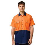 Orange/Navy