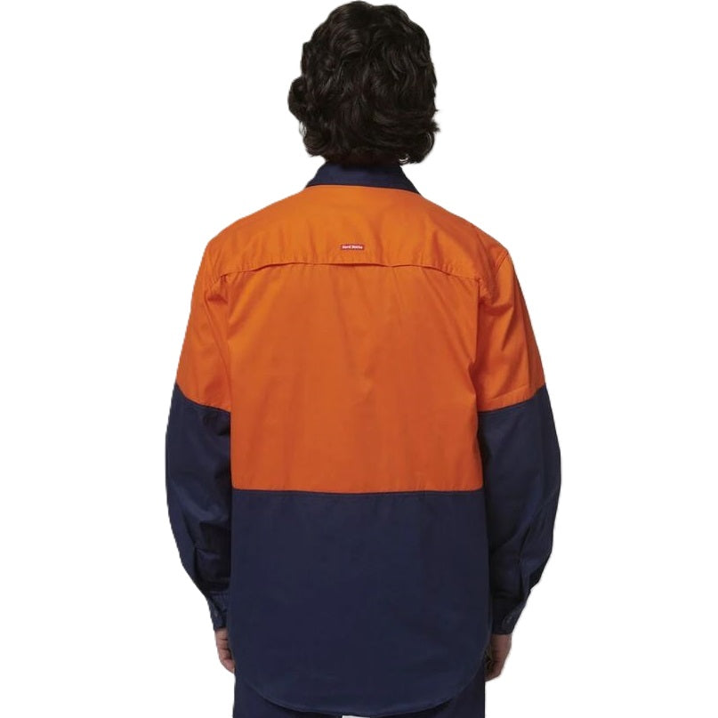 Hard Yakka Y07950 Core Long Sleeve 2-Tone Vented Shirt
