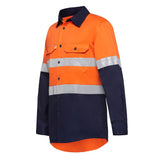 Orange/Navy