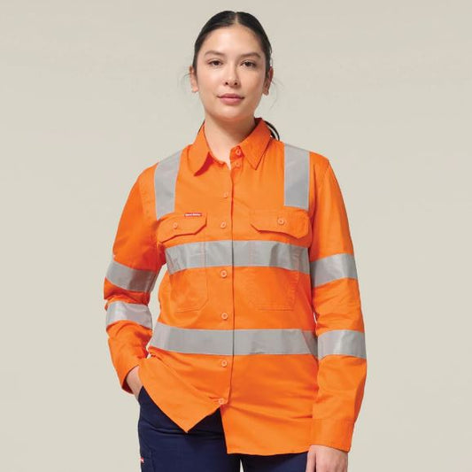 Hard Yakka Y08420 Womens Biomotion X Back Lightweight Shirt