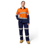 Orange/Navy