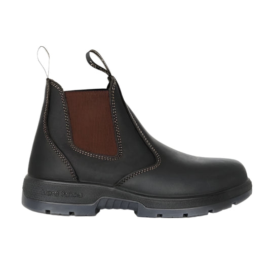 Hard Yakka Y60177 Outback Gusset PR Brown Safety Boots