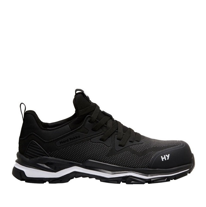 Black sneaker on a white background