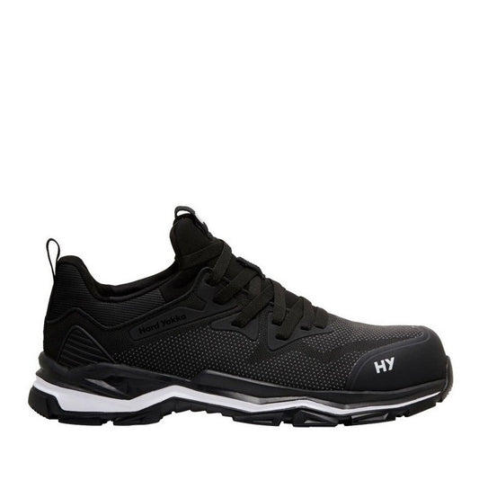 Black sneaker on a white background