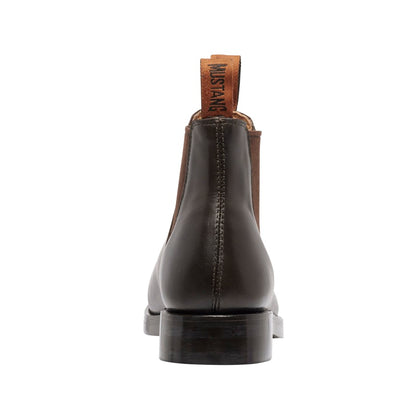 Mustang Signature Y61062 Mens Pull Up Leather Non Safety Boot