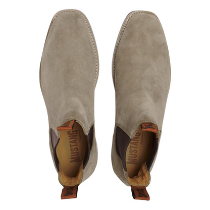 Mustang Signature Y61063 Mens Pull Up Leather Non Safety Boot