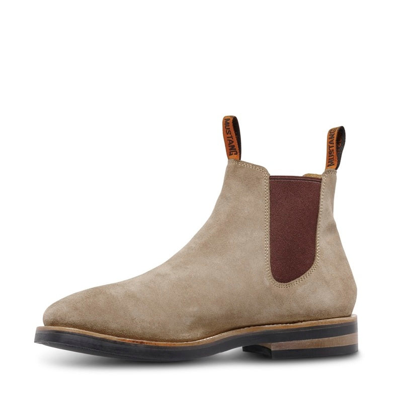 Mustang Signature Y61063 Mens Pull Up Leather Non Safety Boots