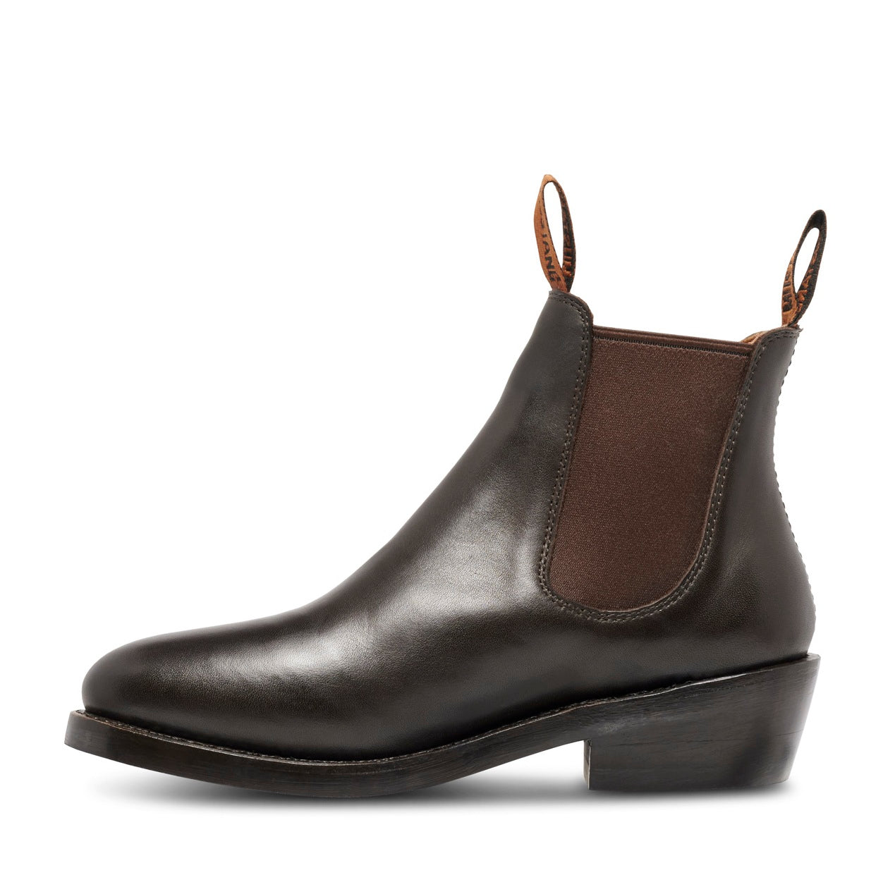Mustang Signature Y61065 Womens Pull Up Leather Non Safety Boots