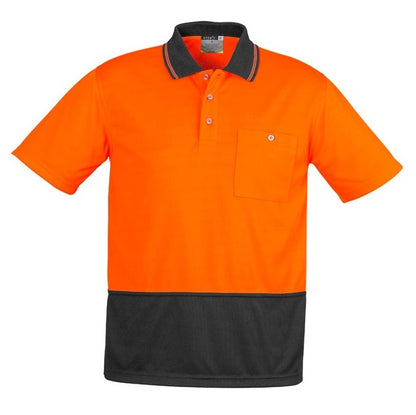 Syzmik ZH231 Unisex HiVis Basic Spliced S/S Polo