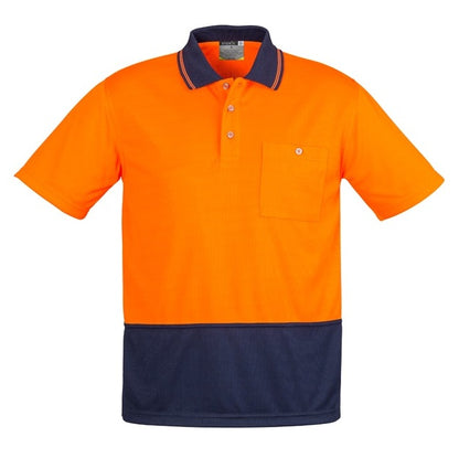 Syzmik ZH231 Unisex HiVis Basic Spliced S/S Polo