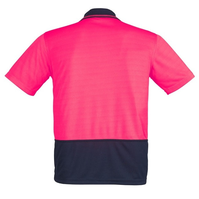 Syzmik ZH231 Unisex HiVis Basic Spliced S/S Polo