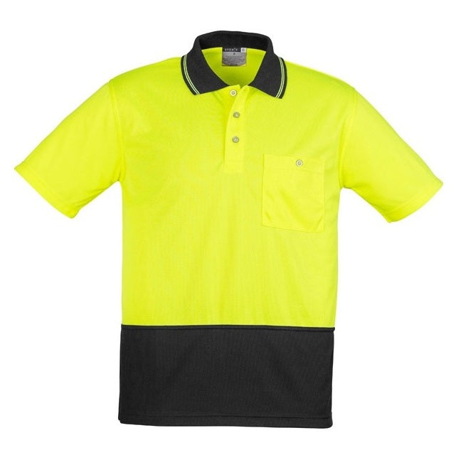 Syzmik ZH231 Unisex HiVis Basic Spliced S/S Polo