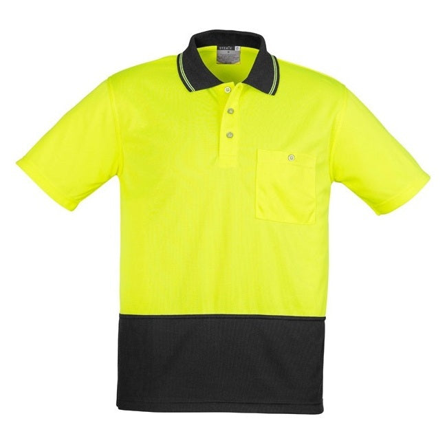 Syzmik ZH231 Unisex HiVis Basic Spliced S/S Polo