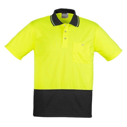 Syzmik ZH231 Unisex HiVis Basic Spliced S/S Polo