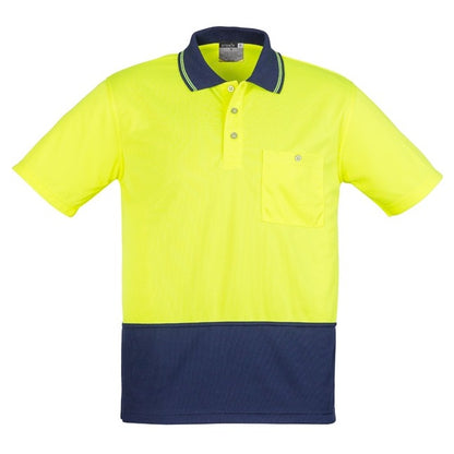 Syzmik ZH231 Unisex HiVis Basic Spliced S/S Polo