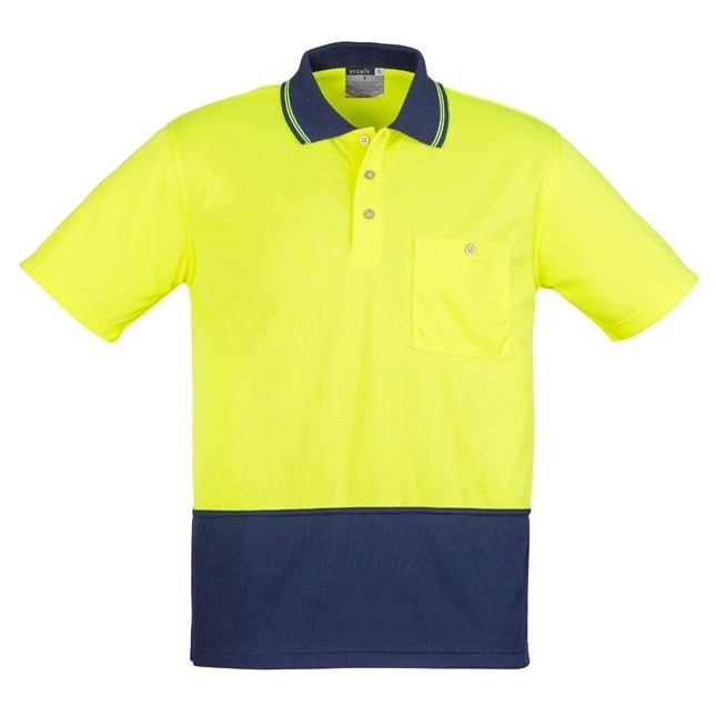 Syzmik ZH231 Unisex HiVis Basic Spliced S/S Polo