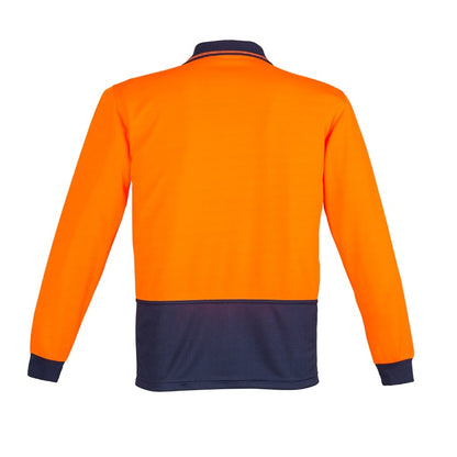 Syzmik ZH232 Unisex HiVis Basic Spliced L/S Polo