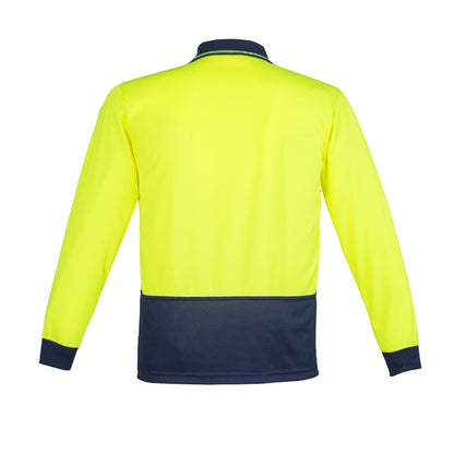 Syzmik ZH232 Unisex HiVis Basic Spliced L/S Polo