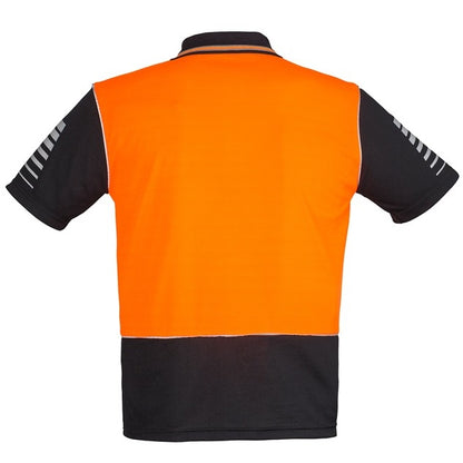Syzmik ZH236 Mens HiVis Zone Short Sleeve Polo