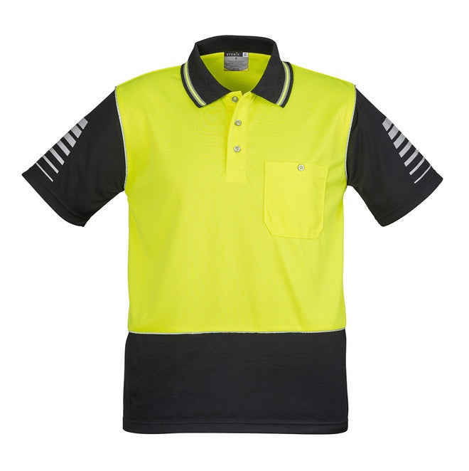 Syzmik ZH236 Mens HiVis Zone S/S Polo