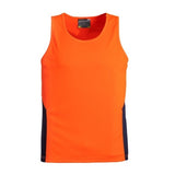 Orange/Navy