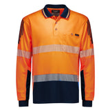 Orange/Navy