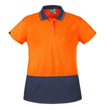 Syzmik ZH731 Womens Hi Vis Basic Short Sleeve Polo