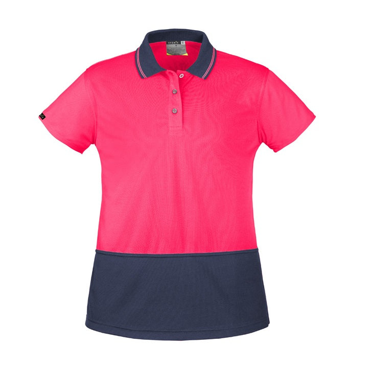 Syzmik ZH731 Womens Hi Vis Basic Short Sleeve Polo