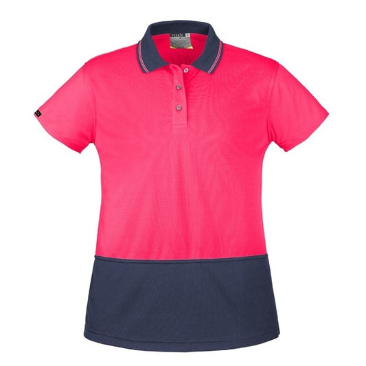 Syzmik ZH731 Womens Hi Vis Basic Short Sleeve Polo