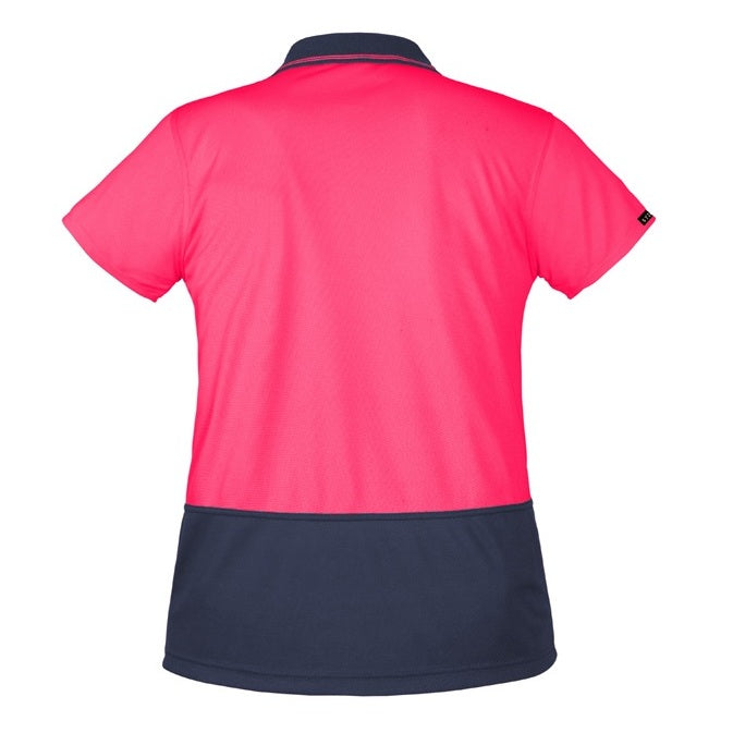 Syzmik ZH731 Womens Hi Vis Basic Short Sleeve Polo