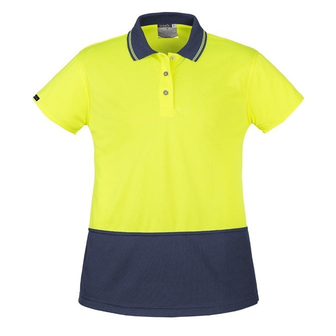 Syzmik ZH731 Womens Hi Vis Basic Short Sleeve Polo