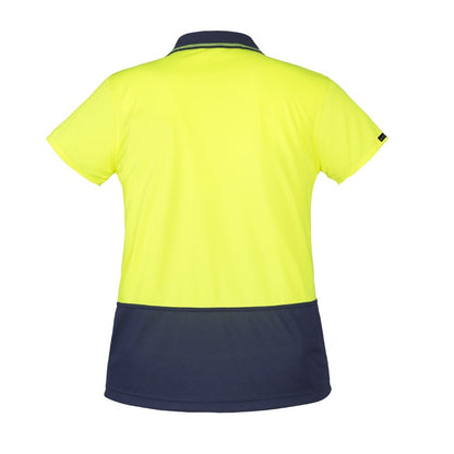 Syzmik ZH731 Womens Hi Vis Basic Short Sleeve Polo
