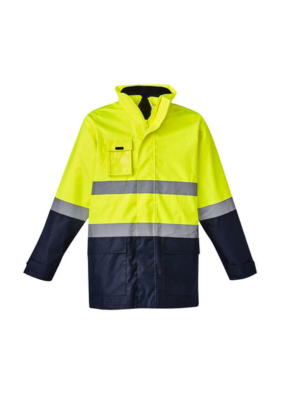 Syzmik ZJ220 Mens HiVis Basic 4-in-1 Waterproof Jacket