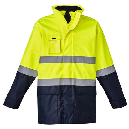 Syzmik ZJ220 Mens HiVis Basic 4-in-1 Waterproof Jacket