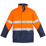 Orange/Navy