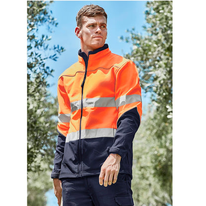 Syzmik ZJ353 Unisex HiVis Soft Shell Jacket