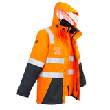 Orange/Navy