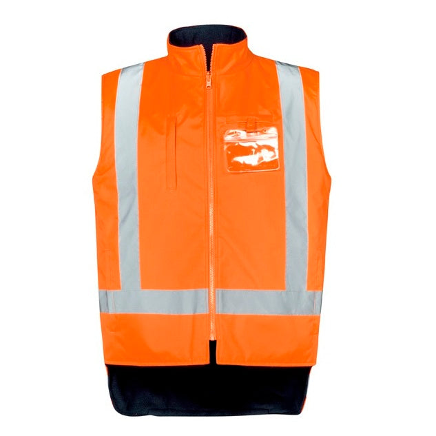 Syzmik ZJ616 Mens HiVis X Back Taped 4-in-1 Waterproof Jacket