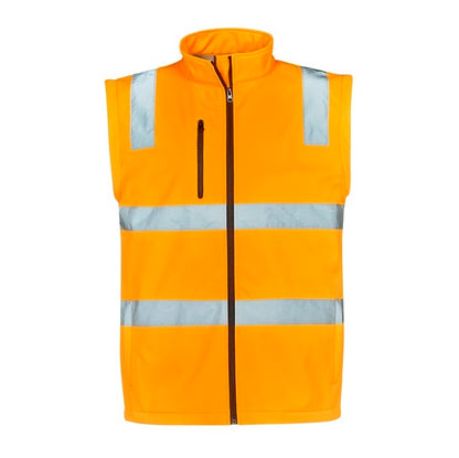 Syzmik ZJ780 Unisex HiVis Vic Rail 2-in-1 Softshell Jacket