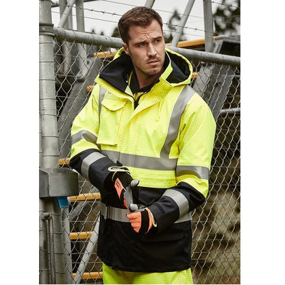 Syzmik ZJ900 Mens Fire Amour ARC Rated Anti-Static Waterproof Jacket