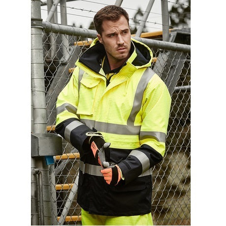 Syzmik ZJ900 Mens Fire Amour ARC Rated Anti-Static Waterproof Jacket