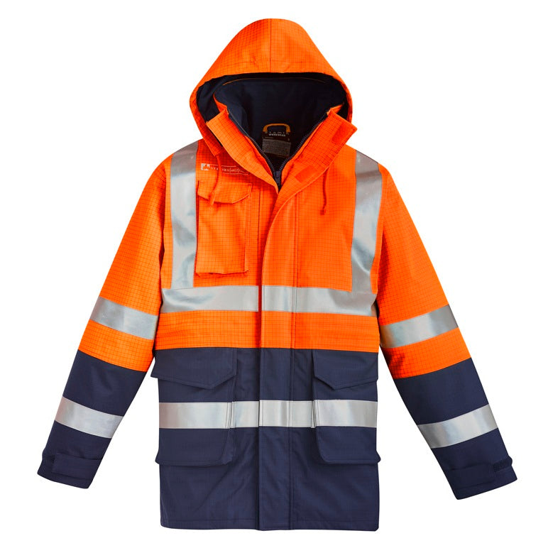 Syzmik ZJ900 Mens Fire Amour ARC Rated Anti-Static Waterproof Jacket