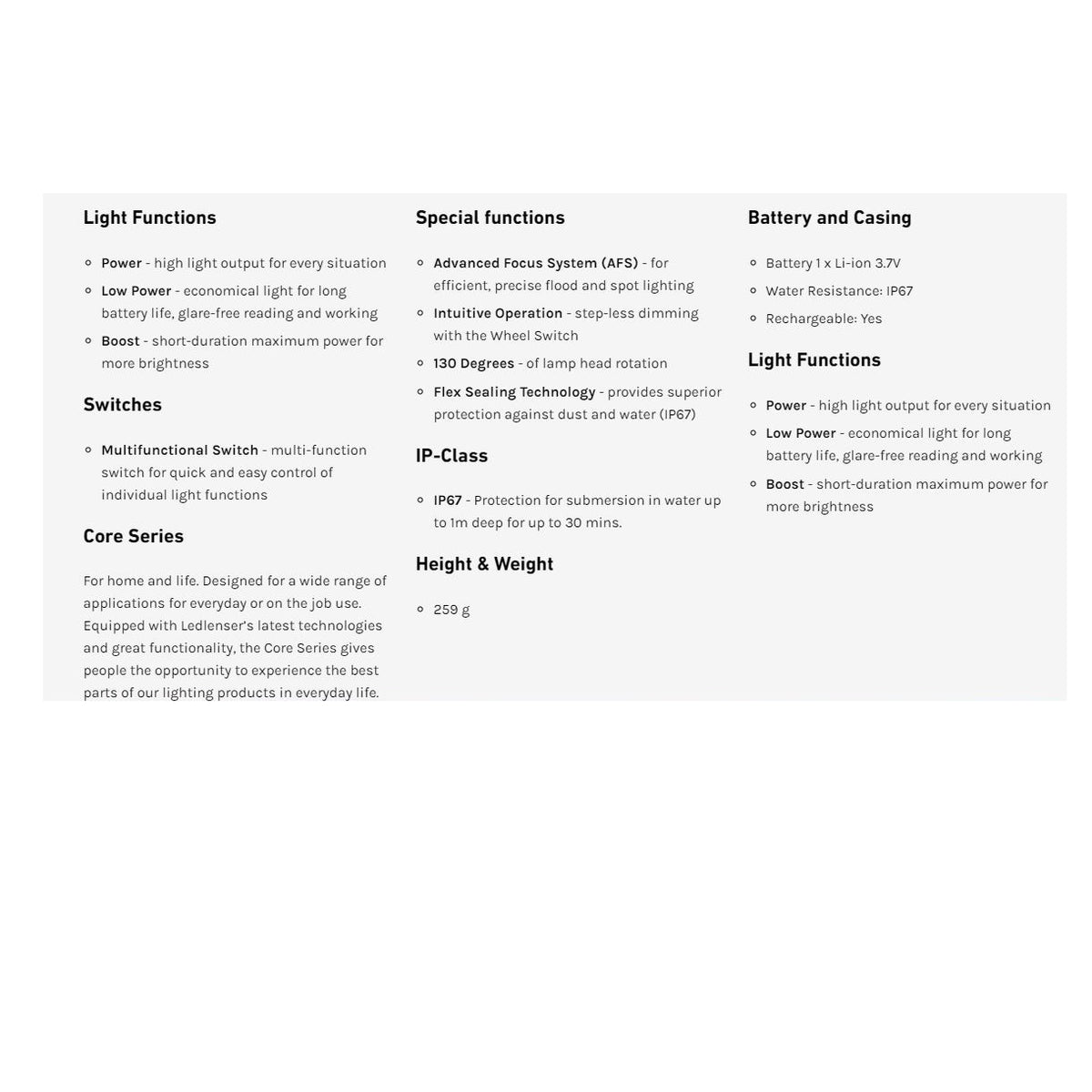 Specification