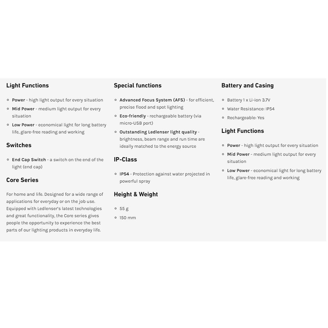 Specification