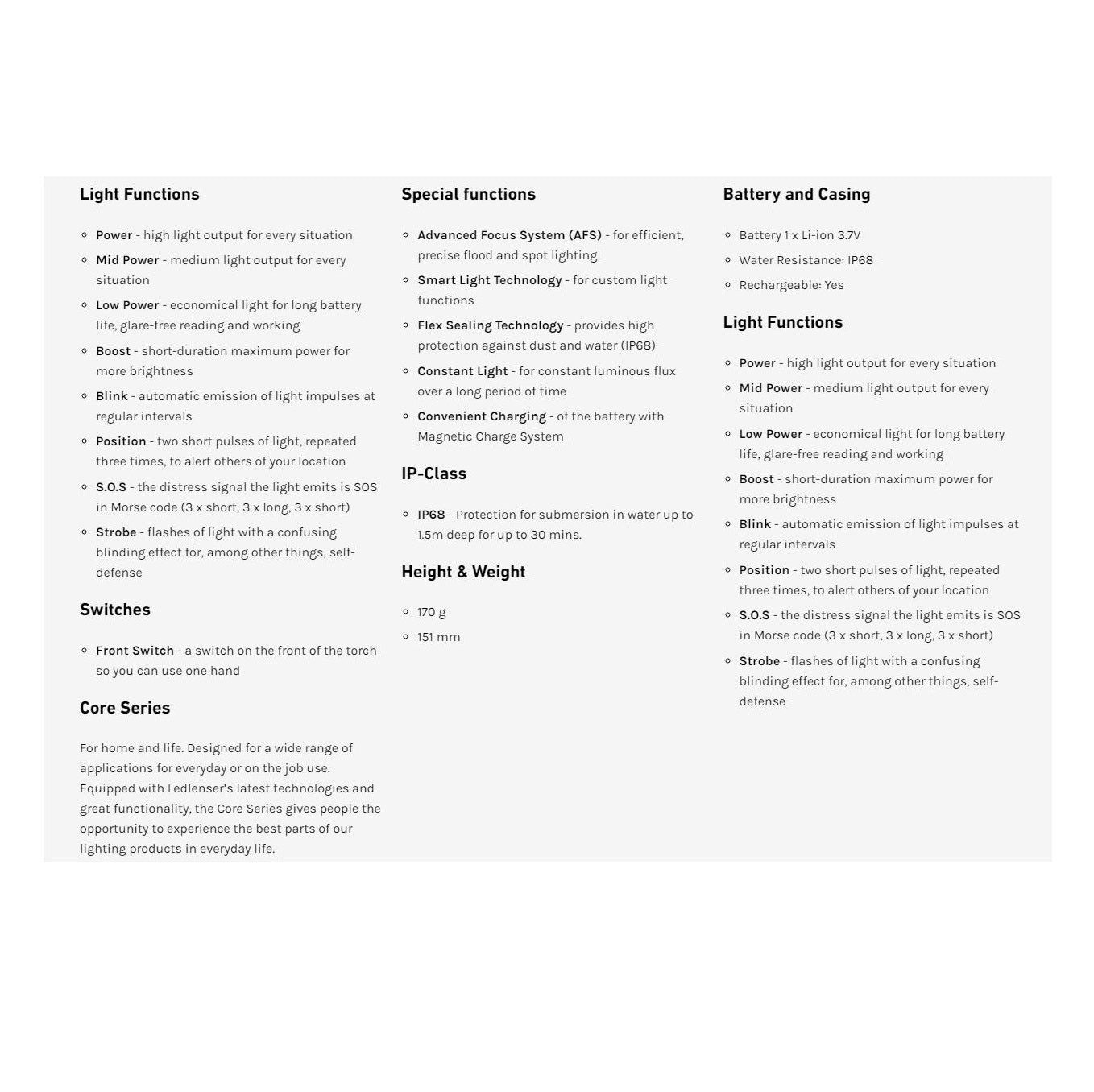 Specification