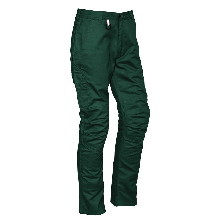Mens green long wearing cooling breathable quick drying worksite Syzmik ZP504 Mens Rugged Cooling Cargo Pant