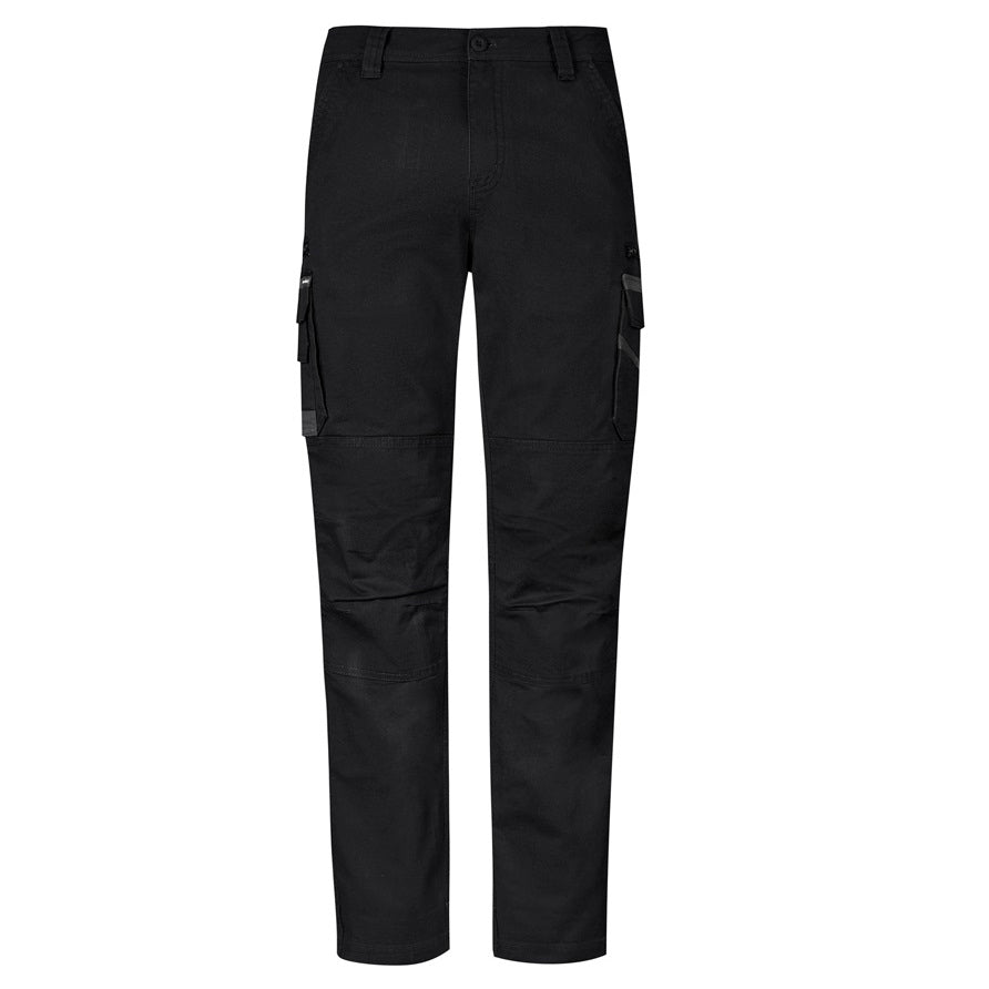 Syzmik ZP820 Mens Streetworkx Heritage Pants - Black - Alternative Front View