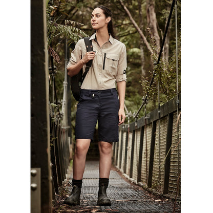 Syzmik ZS704 Ladies Rugged Cargo Shorts